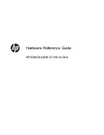 Preview for 1 page of HP EliteOne 800 Hardware Reference Manual