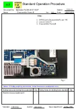 Предварительный просмотр 21 страницы HP ElitePOS G1 Disassembly Instructions Manual