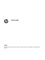 HP Engage One Pro User Manual preview