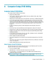 Preview for 85 page of HP Engage One Retail System 143 Maintenance And Service Manual