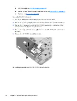 Предварительный просмотр 72 страницы HP ENVY 14 Maintenance And Service Manual