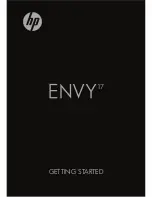 HP Envy 17 3D Getting Started Manual предпросмотр