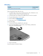 Предварительный просмотр 59 страницы HP ENVY m6-1300 Maintenance And Service Manual