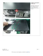 Preview for 3 page of HP ENVY Phoenix 850 Disassembly Instructions Manual