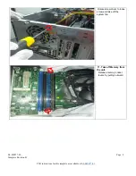 Preview for 8 page of HP ENVY Phoenix 850 Disassembly Instructions Manual