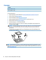 Preview for 58 page of HP ENVY PRO Maintenance & Service Manual