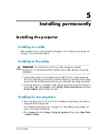 Preview for 47 page of HP ep7100 User Manual