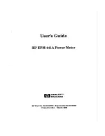 HP EPM-441A User Manual предпросмотр