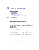 Preview for 151 page of HP EX470 - MediaSmart Server - 512 MB RAM User Manual