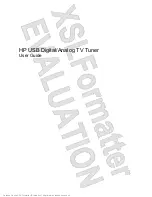 HP EXPRESS CARD - ExpressCard TV Tuner User Manual preview