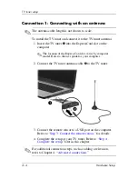 Preview for 14 page of HP ExpressCard Hardware Setup Manual