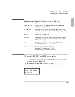 Preview for 29 page of HP F1384A User Manual