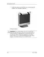 Предварительный просмотр 17 страницы HP F1523 - Pavilion - 15" LCD Monitor User Manual