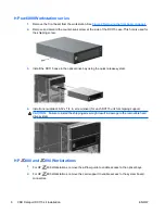 Preview for 6 page of HP FL863UT - Workstation - Z400 Installation Manual