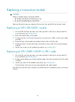 Preview for 62 page of HP FlexFabric 11908-V Installation Manual