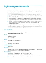 Preview for 21 page of HP FlexFabric 12900 series Command Reference Manual