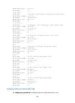 Preview for 209 page of HP FlexFabric 12900 series Command Reference Manual