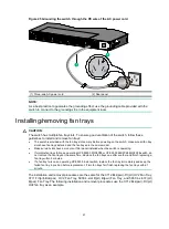 Предварительный просмотр 25 страницы HP FlexFabric 5950 Series Installation Manual