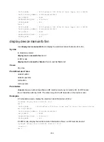Предварительный просмотр 217 страницы HP FlexFabric 7900 Series Command Reference Manual