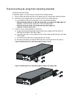 Предварительный просмотр 14 страницы HP flexnetwork 5510 hi series Installation Manual