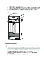 Предварительный просмотр 21 страницы HP FlexNetwork HSR6802 Installation Manual