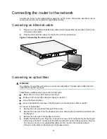 Предварительный просмотр 32 страницы HP FlexNetwork MSR3012 Installation Manual