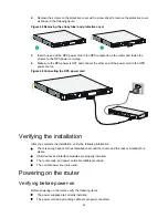 Предварительный просмотр 41 страницы HP FlexNetwork MSR3012 Installation Manual