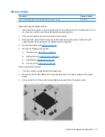 Preview for 73 page of HP G62-300 - Notebook PC Maintenance And Service Manual