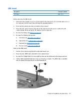 Preview for 75 page of HP G62-300 - Notebook PC Maintenance And Service Manual