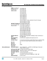 Preview for 3 page of HP GV546A4 Specification