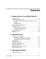 Preview for 8 page of HP H1945 - iPAQ Pocket PC Quick Start Manual