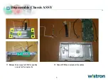 Предварительный просмотр 8 страницы HP HC270cr Disassembly Instructions Manual