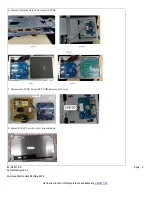 Предварительный просмотр 4 страницы HP HC271 Disassembly Instructions Manual