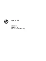 Preview for 1 page of HP HC271 User Manual