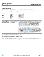 Preview for 13 page of HP HP 10000 G2 Series Specification