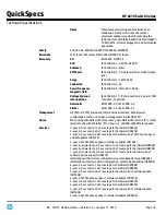 Preview for 10 page of HP HP 2610-24-PoE Specification