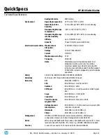 Preview for 12 page of HP HP 2610-24-PoE Specification