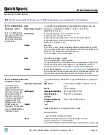 Preview for 24 page of HP HP 2610-24-PoE Specification