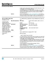 Preview for 25 page of HP HP 2610-24-PoE Specification