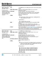 Preview for 26 page of HP HP 2610-24-PoE Specification