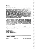 Preview for 4 page of HP HP-32S Owner'S Manual