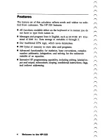 Preview for 6 page of HP HP-32S Owner'S Manual