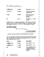 Предварительный просмотр 30 страницы HP HP-32S Owner'S Manual