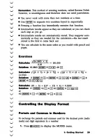 Предварительный просмотр 31 страницы HP HP-32S Owner'S Manual