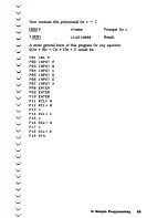 Preview for 91 page of HP HP-32S Owner'S Manual