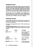 Предварительный просмотр 134 страницы HP HP-32S Owner'S Manual