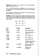 Preview for 182 page of HP HP-32S Owner'S Manual