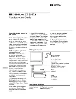 HP HP 3588A Configuration Manual preview