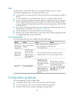 Preview for 134 page of HP HP 830 Series Configuration Manual