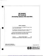 Предварительный просмотр 388 страницы HP HP 83592A Operating And Service Manual